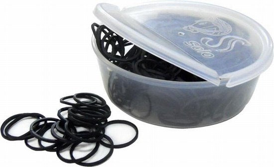 Elastics blk plaiting in box