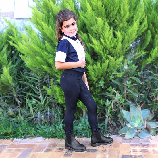 Equileisure slax funky kids navy