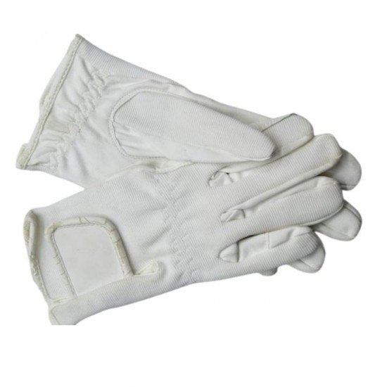 Equisport gloves white medium