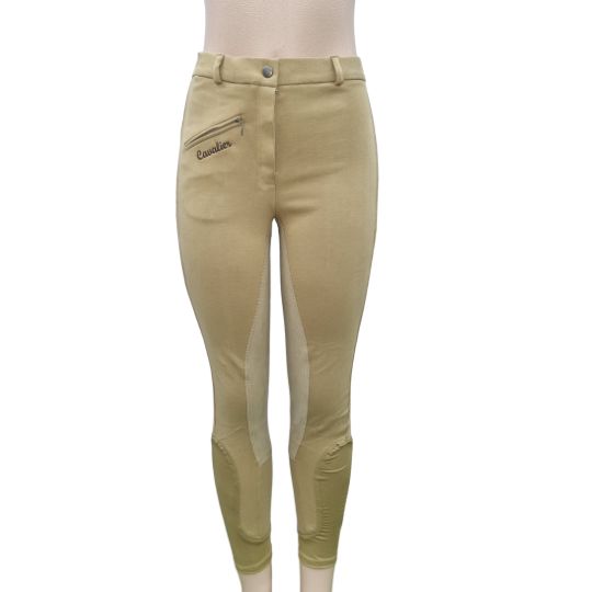 Equisport ladies clarino full seat breeches beige
