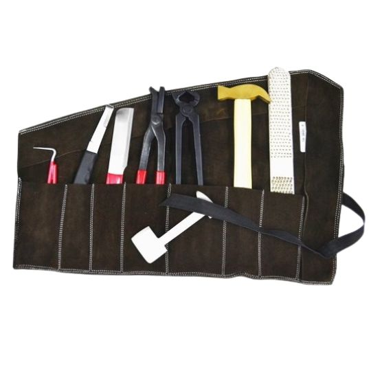 Farrier kit  in bag 8pce