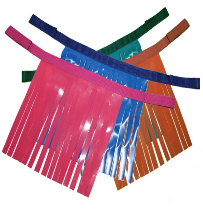 Fly fringe velcro