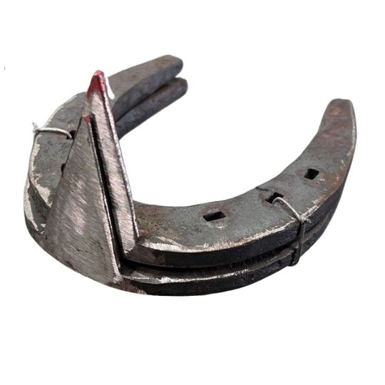 Horseshoe hoefysters 5 gang agter side cork per pair