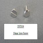 Inter screw 10mm silver per 10