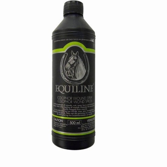 Iodophor wound spray equiline 500ml
