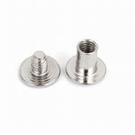 Ivan chicago screws nickel plated steel 6mm pkt of 100