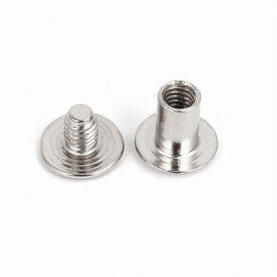 Ivan chicago screws nickel plated steel 6mm pkt of 100