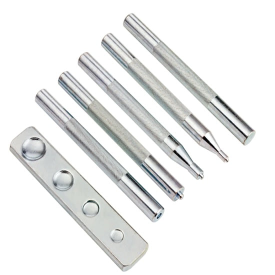 Ivan craftool&reg; deluxe snap-all/rivet setter set