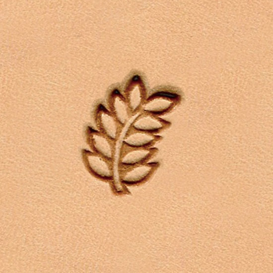 Ivan leather stamp spray of leaves l515 6515|00
