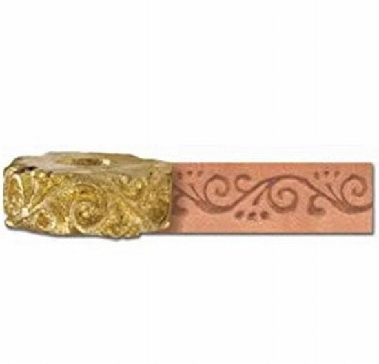 Ivan or tandy embossing wheel floral v