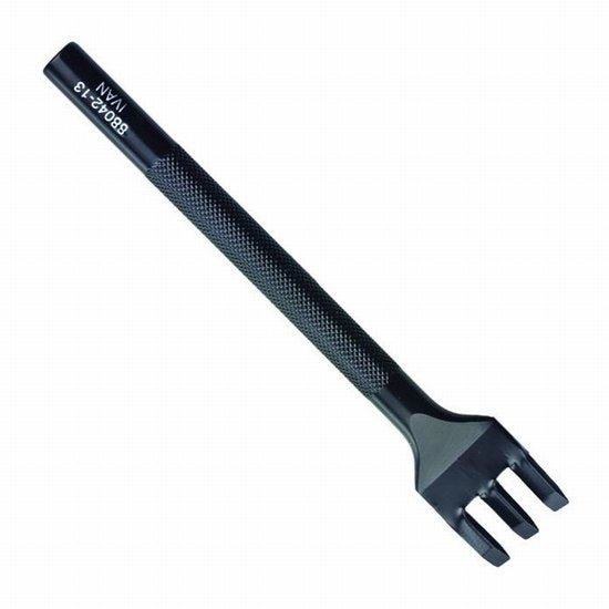 Ivan or tandy lacing chisel 3 prong 3|32 inch