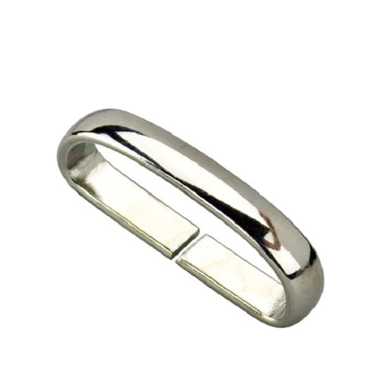 Ivan solid brass strap loops nickle plated
