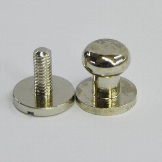 Knob screw nickel large