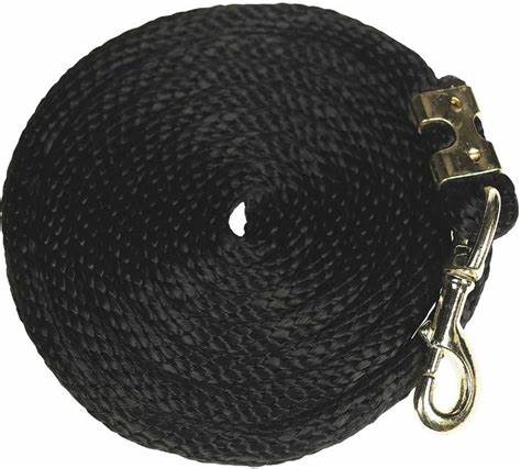 Lead 16mm black flat polyester br