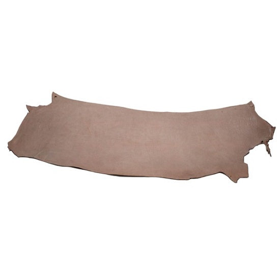 Leather bridle backs &plusmn; 140 dm&sup2; first grade natural colour 1-3.5mm thick