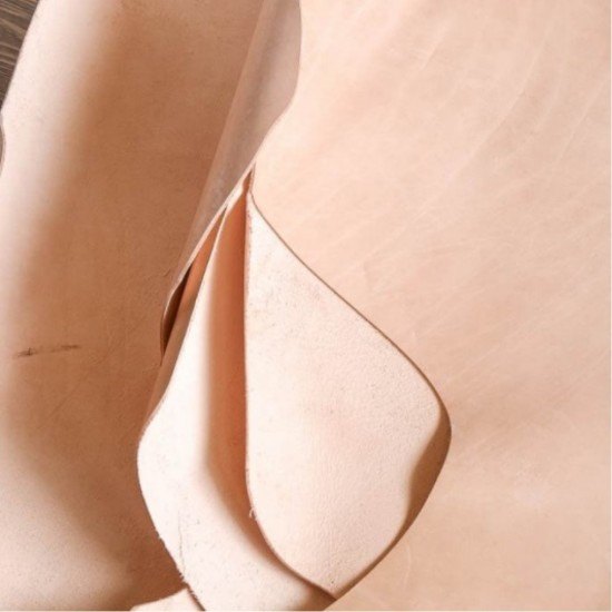 Leather Veg Tan Dbl Bends|Butt grade 2 natural 3.5 - 4mm