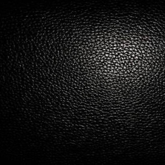 Leather upholstery black sheet