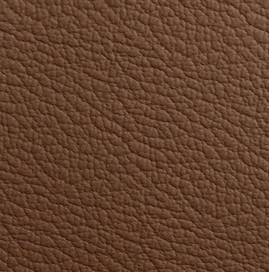 Leather upholstery hide mid brown  per dm