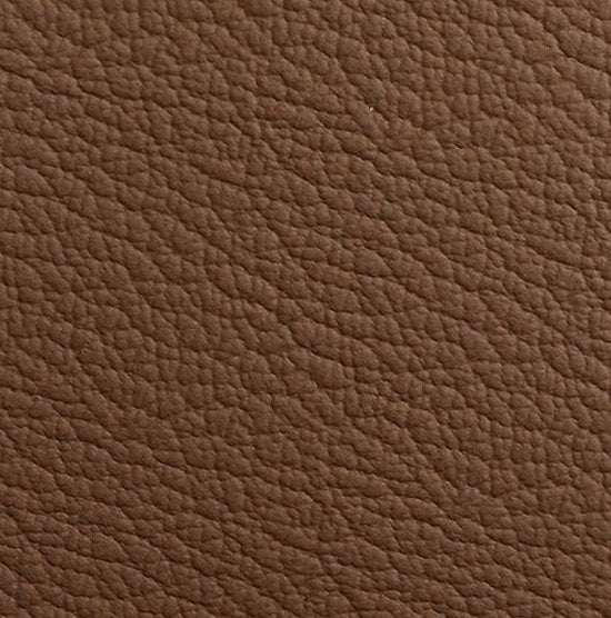 Leather upholstery hide mid brown  per dm