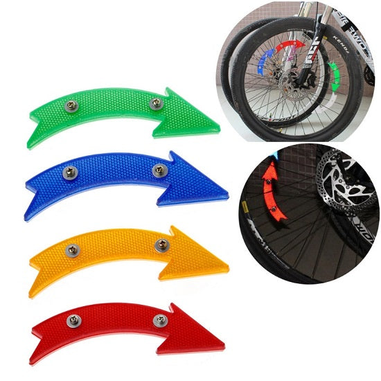 Reflector set 155mm multi colour