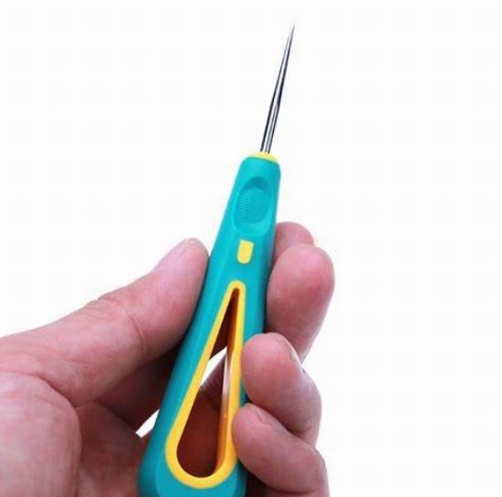 Needle punching awl straight
