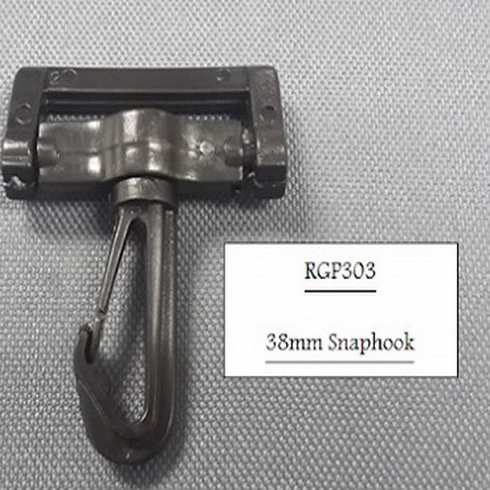 Snap hook plastic 38mm
