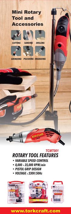 Tork craft rotary tool acces 245 pc set