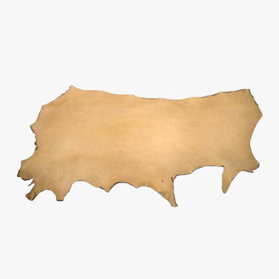 Leather veg tan sides through dyed chocolate colour 1.8 - 2mm
