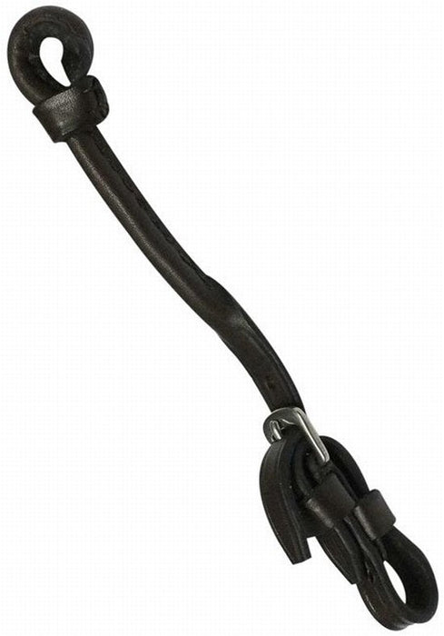 Lip strap rolled black