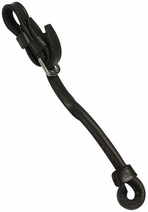 Lip strap rolled brown