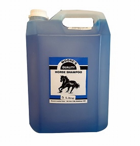 Moores shampoo 5lt blue
