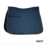 Numnah dressage square single piping full size