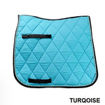 Numnah dressage square single piping full size