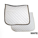 Numnah dressage square single piping full size