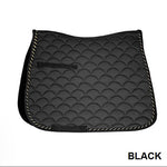 Numnah dressage square single piping full size