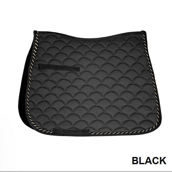 Numnah dressage square single piping full size