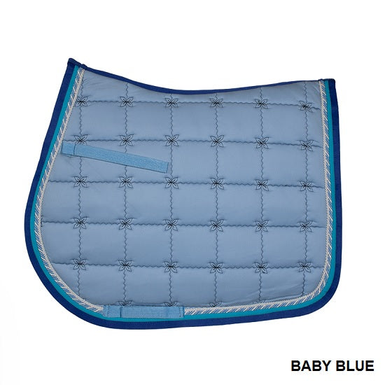 Numnah gp square flower full size