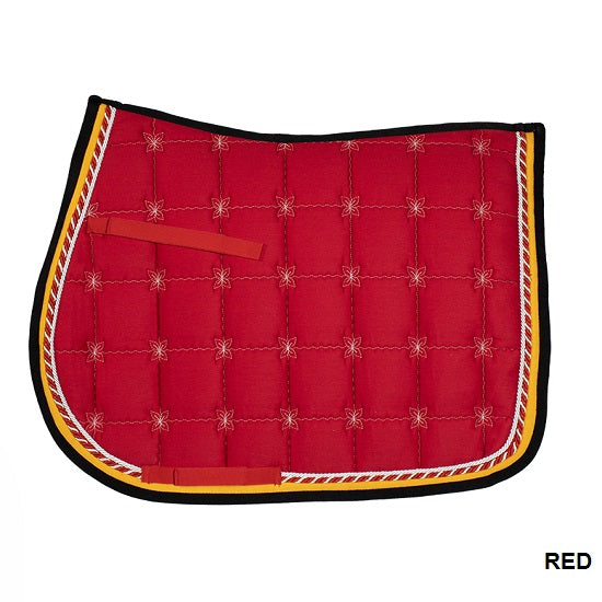 Numnah gp square flower full size