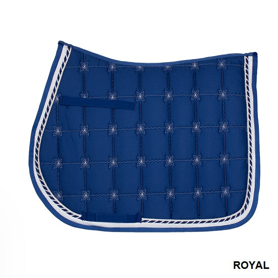 Numnah gp square flower full size