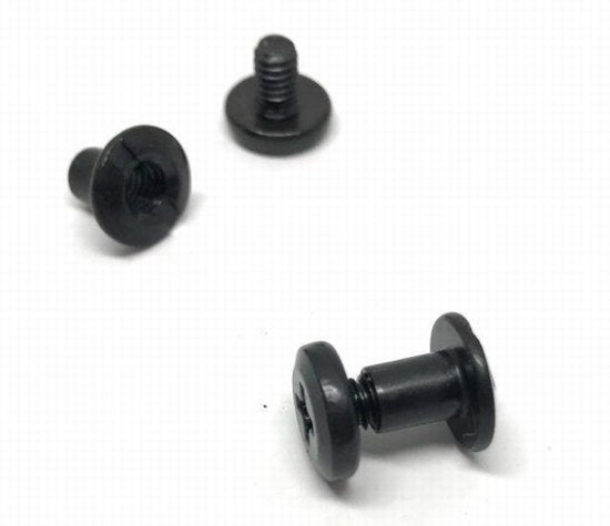 Press stud holster screw on 3 piece set