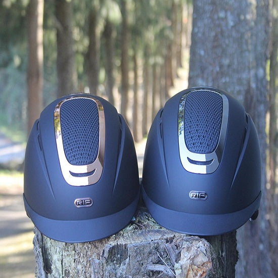 Rif Helmet Clasic Black With Rose Gold