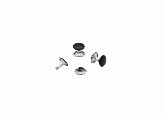 Rivets 8mm black male female per 1000