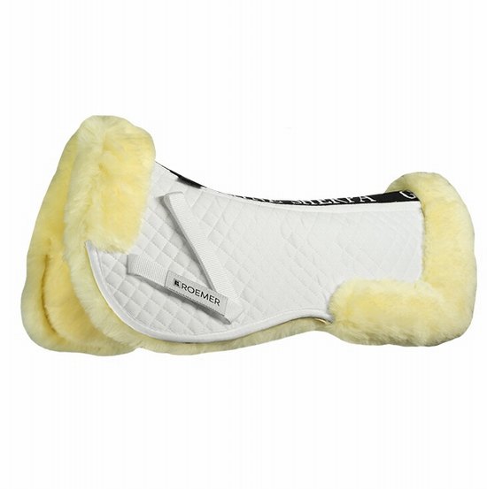 Roemer genuine sherpa rolled saddle pad