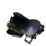 Saddle military with felt