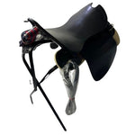 Saddle military with felt