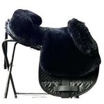 Saddle treeless sheepskin