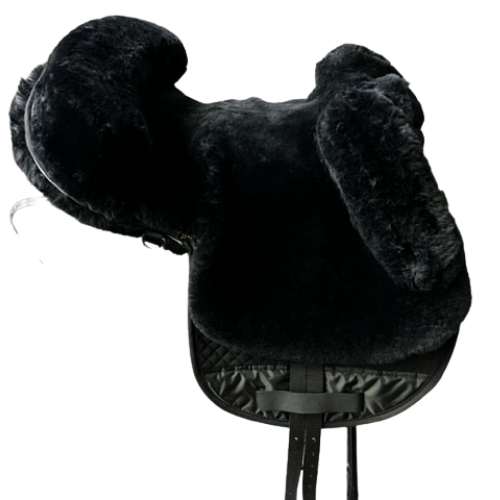Saddle treeless sheepskin