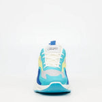 Sneaker blue grey white sole urbanart buzz 1 mesh - blue