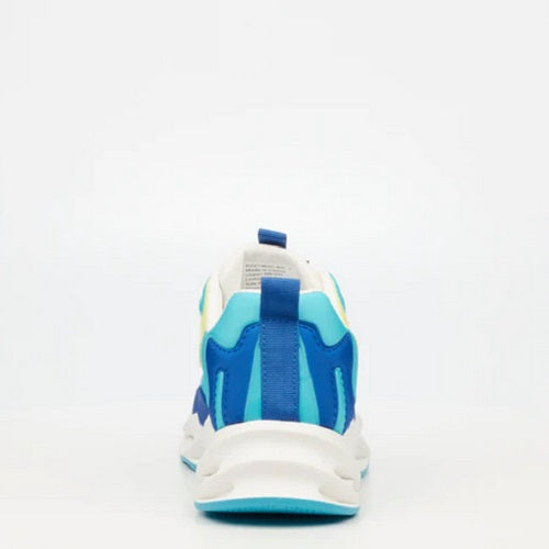 Sneaker blue grey white sole urbanart buzz 1 mesh - blue