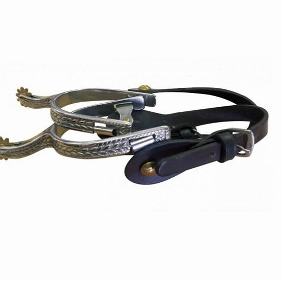 Spur western plus strap